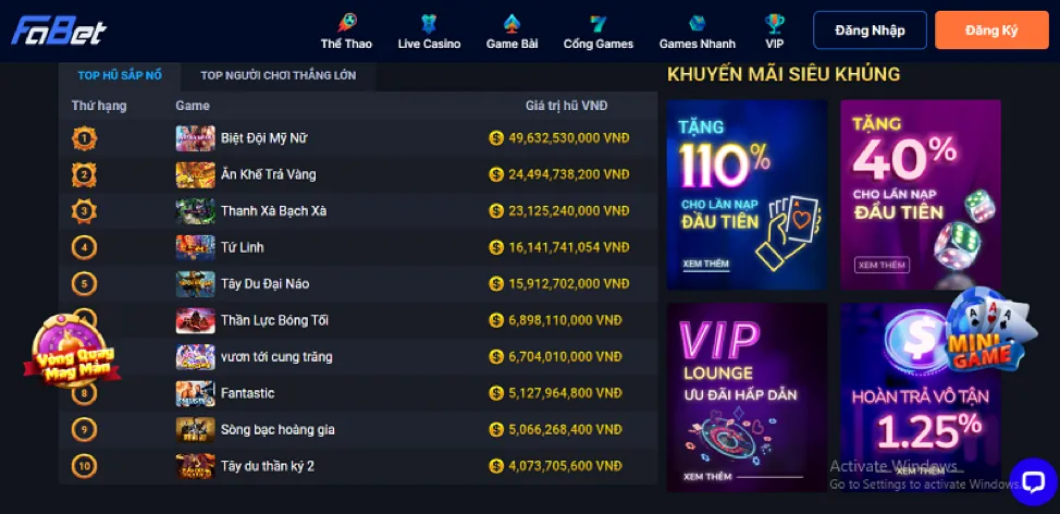 Ưu đãi chào mừng thành viên mới vando88 win